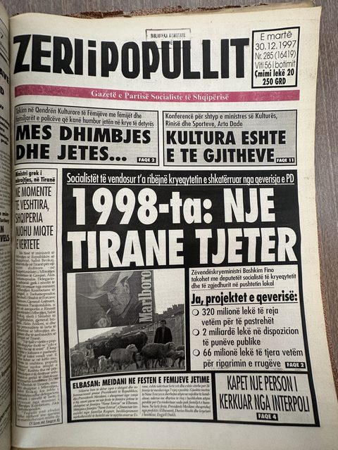 Zëri i Popullit 1997-12-30